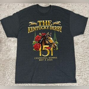 The Kentucky Derby Graphic T-Shirt - Black